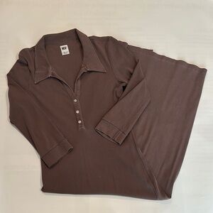 NSF Ribbed Long Sleeve Top